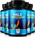 (5 Pack) Mens Upflow Pills For Men, Official Male Formula for Daily Energy, All Natural Supplement to Support Muscle Mass and Overall Health, Mens Up Flow Capsules, Official MensUpFlow (300 Capsules)