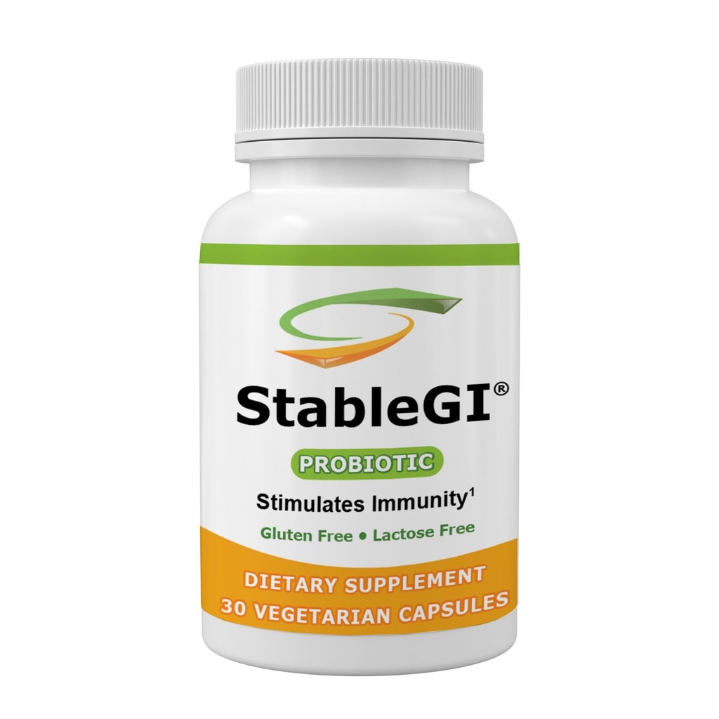 Probiotic Supplement - Saccharomyces Boulardii Supplement for All Ages - Easy to Swallow - Vegetarian Capsules - Supports Immune System & GI Health – 30 Capsules
