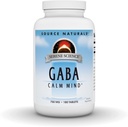Source Naturals Serene Science GABA 750 mg Roligt sind - 180 tabletter