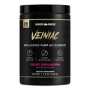 Anabolsk krigsførelse Veiniac Muskelpumpe Aktivator Supplement Stimulant Gratis Pre- Workout med L- Citrullin, Betain Vandfri, & Tilføjet AGMass ™, Øger nitrogenoxid *, Frugt Punch 20 Serveringer