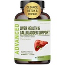 Lever sundhed Formel og galdeblære Support-Lever Rengøring Detox & Reparation til støtte lever Renew med Artichoke Extract, Mælk tidsel, Mælkebøtte Leaf. Leverdetoxtilskud til leverstøtte.