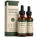 Lymphatic Drainage - Lymphatic Drainage Drops | Easy-to-use - Resealable Package | for Men & Women - 2 Bottle / 120ml