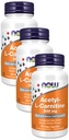 NU Kosttilskud, Acetyl- L Carnitin 500 mg, Aminosyre, hjerne og nervecellefunktion *, 50 Veg kapsler (pakning med 3)