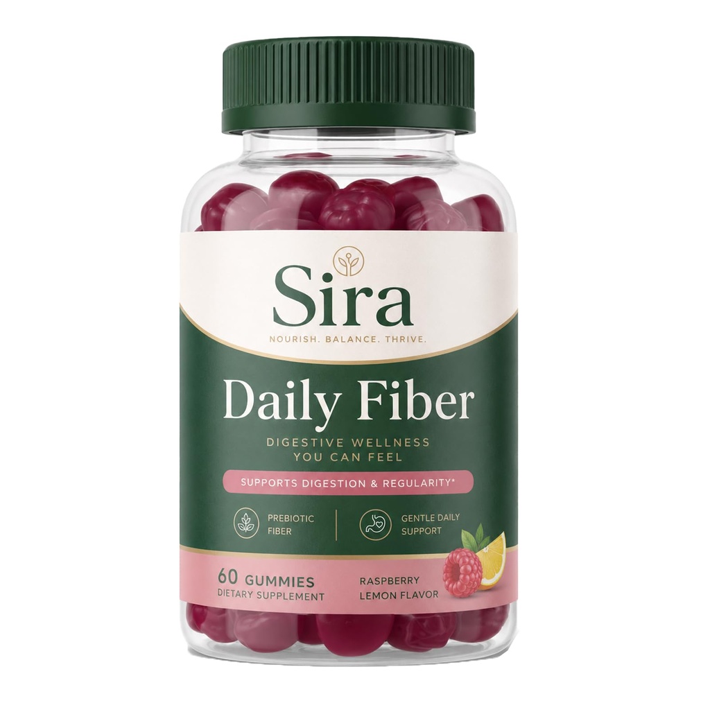 Sira Fiber Gummies, 60 Gummies