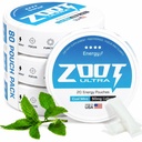 Zoot Pouches | Ultra Focus & Energy Blend | Cool Mint - 80 Pouches | 50mg Caffeine, Alpha GPC, L-Tyrosine, L-Theanine | 4 Pack | Made in USA