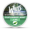 Wild 0mg Nicotine Free Pouches No Caffeine Cucumber Mint - 20 x Caffeine Free Pouches