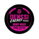 Energy Pouches, Fast-Acting Caffeine + Nootropic Boost, Sugar-Free & Tobacco-Free, Made in USA, Berry Beast Mixed Berry, 1-Pack