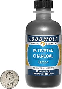 Aktiveret Charcoal / Float Powder / 2 Ounces / 100% Pure Food Grade / Ships Fast fra USA