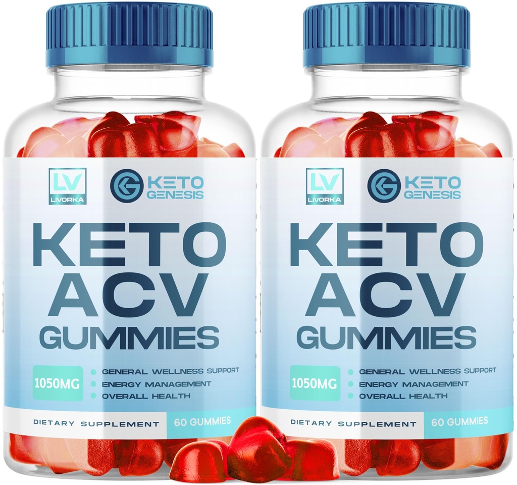 (2 Pack) Keto Genesis Keto ACV Gummies Avanceret vægttab, Genesis Keto, Ketogenesis Keto + ACV Gummier, Keto Genesis, Keto Genesis Gummies, Ketogenesis Keto Plus ACV Gummy Supplement 1050mg, 2 måneder