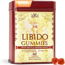 Libido Support for Women with 1500mg Maca & 1000mg Ashwagandha, Vitamin D & B6, for Energy, Mood - Strongest Female Libido Booster + Hormone Balance for Women Cortisol Reducer | 0 Sugar, 60 Gummies