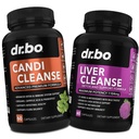 Candi Lever Cleanse Support - Balance Control Probiotisk Complex Cleaner for kvinder & mænd - Oral Herbal Oregano & Captac Acid Kapsler, Galdeblære Care Kapsler & Mælk Thistle Dandelion