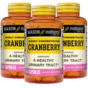 MASON NATURAL Cranberry Højkoncentreret 900 mg, 3 måneders forsyning, antioxidant & immunforsvar, understøtter sund urinveje, 3 pakke