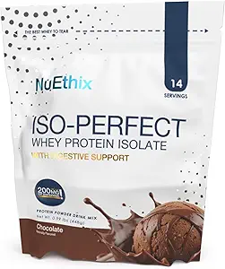 NuEthix Formuleringer ISO- Perfekt med fordøjelsesstøtte (Chokolade, 14 Servere)