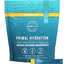 Primal Harvest Electrolytes Powder Pakker Primal Hydration, Easy Open Pakker, Energy Drink Mix (Lemon Berry, 30 Pakker) (1 Bag)