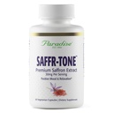 Paradise Herbs Saffr- Tone, Saffron Extract, Active Whole Spectrum Extract, Super Potent, Ultra Pure, Vegan, Non- GMO, Gluten Free, 60 Vegetariske Kapsler