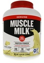 Muskelmælk ægte protein pulver, Banana Crème, 32g protein, 4.94 Pund, 32 Servere