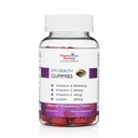 Eye Health Support Gummy - Vitamin A + C + E + Lutein - Gluten Free, Vegansk Friendly Supplement - 60 Greve