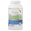 Opsize Best Organic Flaxseed Oil Softgels - 1000mg Premium, Virgin Cold Pressed from Flax Seeds - Hår Skin & Nails Support - Omega 3-6-9 Supplement - 240 Tæl - Mere end 8 måneder Tilgang!
