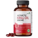 Futurebiotika Antarktis Krill Oil 2000mg med Astaxanthin, Omega- 3s EPA, DHA og Phospholipider - 100% Pure Premium Krill Oil Heavy Metal Testet, Non GMO - 120 Softgels