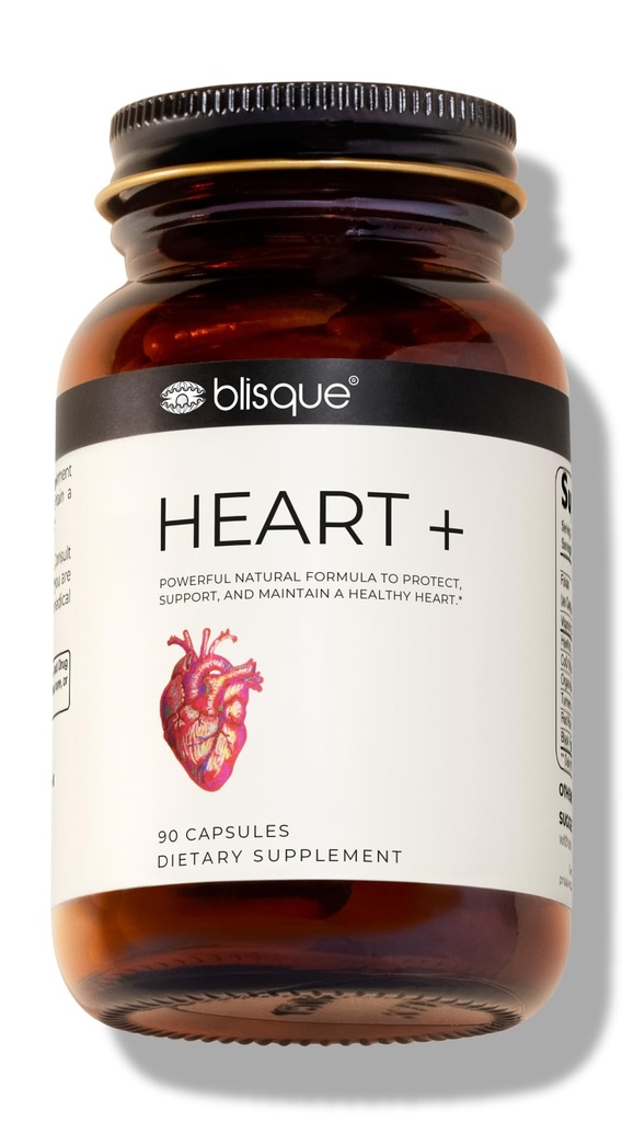 Blisque - Natural Blood Pressure Support for Heart Health and Circulations