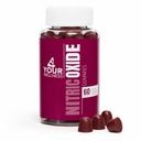 Nitrooxide Gummies, Boosting Nitroxide Production and Blood Pressure, Lavet med Beet Root Extract er Gluten Free, Non- GMO, og Kosher (60 Greve (Pack of 1), Blandet Berry)