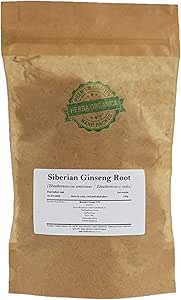 Herba Organica Siberian Ginseng Root - Eleutherococcus Senticosus L - Herbal Tea (100g)
