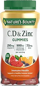 NBTY VIT C & D w / Zink 12x70 GMY US