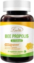 Lovita Propolis Capsule | High Potency | 5:1 Concentration | Natural Propolis Extract | 30 Vegetarian Capsules (1 Months Supply)