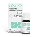 BioGaia Prodentis • 124; Dental Probiotiske Drops • 124; fremmer sunde gummer & tænder • 124; forsvarer mod tandproblemer • 124; Opfylder orale microbiome • 124; Forbedrer oral sundhed • 124; Uflavored • 124; 25 dages forsyning