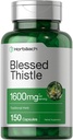 Horbaach Velsignede Thistle Capsules 1600 mg 2-125; 150 Greve 1-125; Max Potency 1-125; Non- GMO, Gluten Free Herb Supplement