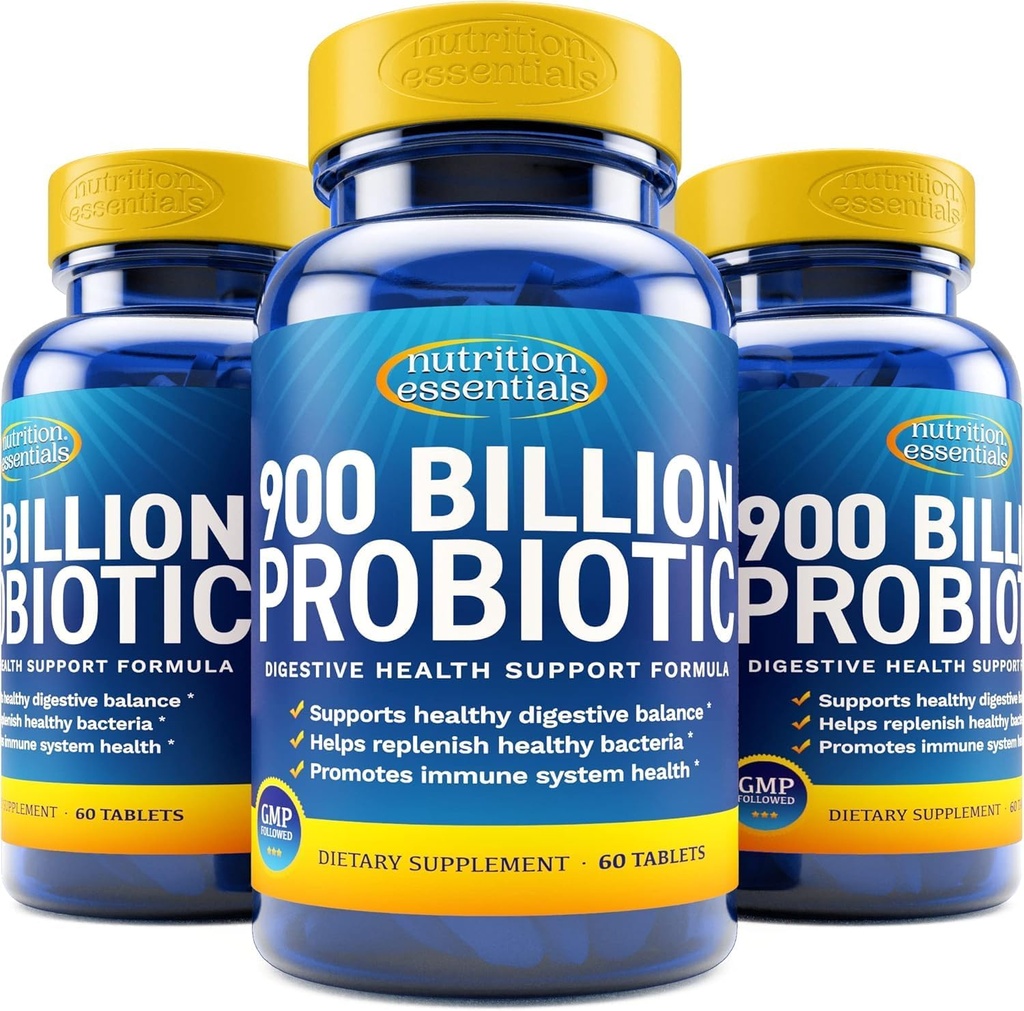 Nutrition Essentials Probiotic Supplement + Nootrop Brain Support Supplement