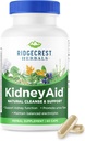 Ridgecrest Herbals KidneyAid, Nyre Health Support, Hydrangea, Horsetail, Urinary Tract Health Support, Trace Mineral (60 Caps, 30 Serv)