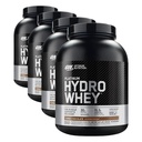 Optimum Nutrition Platinum Hydrowhey Protein Powder, 100% Hydrolyzed Whey Protein Isolate Powder, Flavor: Turbo Chocolate, 40 Servings, 3.61 Pounds (Packaging May Vary) (Pack of 4)