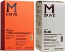 Mdrive Prime Testosteron Booster + mænds Multivitamin