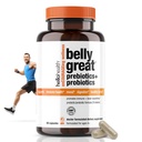 Daglig Probiotika for kvinder, Mænd + Kids Probiotika -Belly Great Prebiotika og Probiotika til Gut Health & Immunsupport + D3-vitamin, Folate B Vitaminer: 15 Strain, Gluten Free -60 Greve