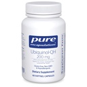 Ren indkapsling Ubiquinol- QH - 200 mg Ubiquinol - Aktiv form af Coenzym Q10 - Heart Health & Energy Metabolisme Support * - Antioxidant Supplement - 60 Softgel kapsler