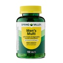Spring Valley Men's Multivitamin Dietary Supplement Tablets, 150 Count
