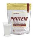 Essentielle elementer Pea Protein Powder - Meget vanilje Budding 124; Low- carb Plant- Based Vegan Blend - Keto- Friendly and Gluten- Gratis Buddy 124; 20 Servere, 18oz