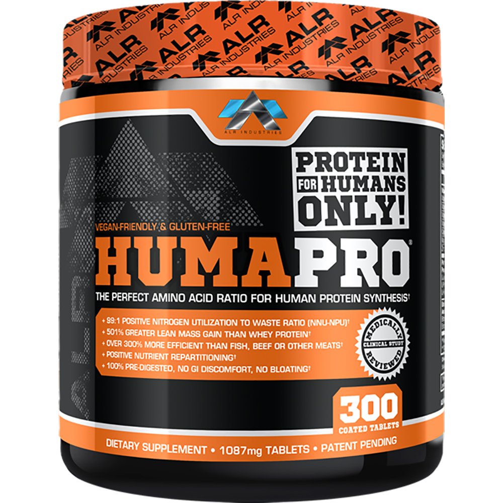 Humapro tabletter á 124; Aminosyrer Protein Matrix til mennesker