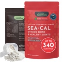 Animal Essentials Seaweed Calcium - supplement til hunde og katte, høj fordøjelighed, Pure Clean Islandsk Seaweed Calcium, fri for bly og hormoner, Lab Testet, Magnesium - 12 Oz (pakke med 1)