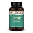 Dr. Mercola L- Lysin, 90 Kapsler 1500 mg L- Lysin, Non- GMO, Gluten Free, Soy Free