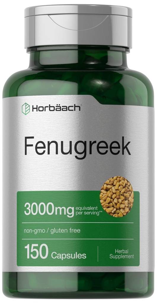 Horbäach Fenugreek Kapsler 3000 mg