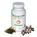 Dr. Clark Store Cloves Vegetar, 500mg, 102 Tapioca Capsules - Hjælper med at opretholde leverydelse og blodcirkulation