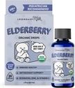 Legendairy Milk Organic Elderberry Drops - Baby Multivitamin med Echinacea, C-vitamin og zink til immunforsvar - Ideel til babyer & tandlæger, non-GMO - 30 Servering