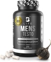 Testosteron Booster Supplement for mænd; Boron Supplement for mænd med Tribulus Terrestris, Black Maca, Horny Geat Weed, L- Arginin Meet 124; Stamina, Endurance, Muscle Growth & Strength