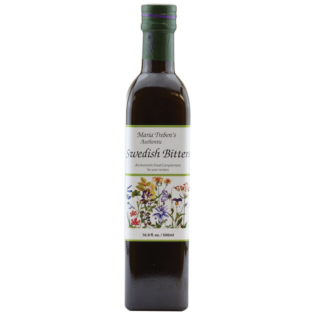 Maria Treben’s Authentic Swedish Bitters (16.9oz/500ml) Natural Supplement