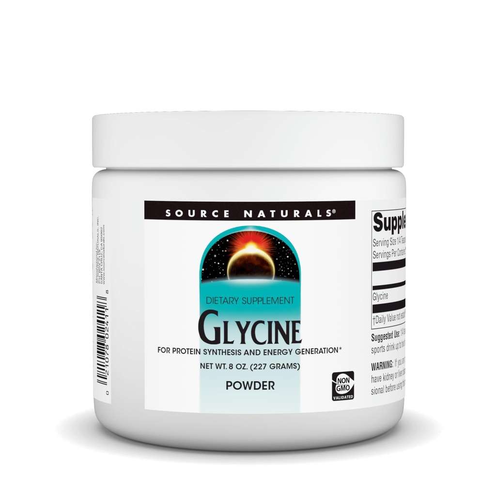KILDE NATURALER Glycin, 8 Ounce