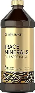 Carlyle Trace Minerals Supplements 124; 16 fl oz124; Full Spectrum med Magnesium- 124; Liquid Complex med Sulfate, Lithium, og Boron-124; Vegetar. Non- GMO & Gluten Free against 124; af Vital Trace