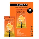 TRUBAR Vegan Protein Bar, I Scream for Orange Cream, Gluten Free, Plant Based Protein, Dairy Free, Non GMO, Soy Free, No Sugar Alcohols, 12G Protein, 13G Fiber, Healthy on the Go Snack Bars, 12 CT