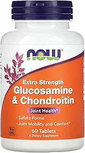 Now Foods Extra Strength Glucosamin & Chondroitin, 60 tabletter